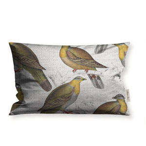 Scattered bird pillow 